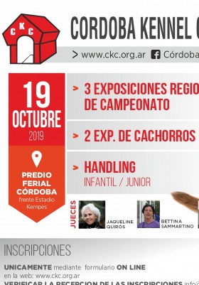 Exposición Regional de Campeonato 19 octubre 2019...